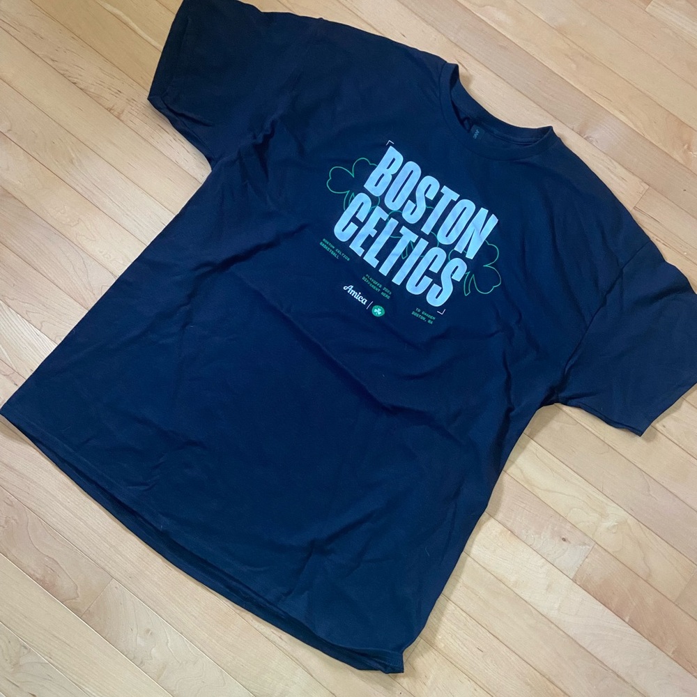LIMITED EDITION Boston Celtics 2025 Official Playoff Tee  Cotton Shirt (XL)